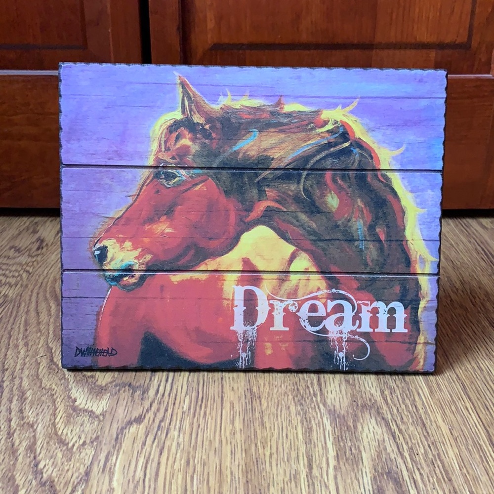 Horse dream shelf/wall decor